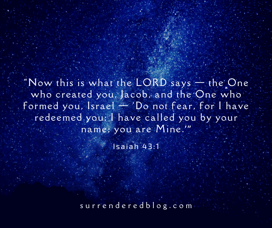 “You are Mine” – a testimony