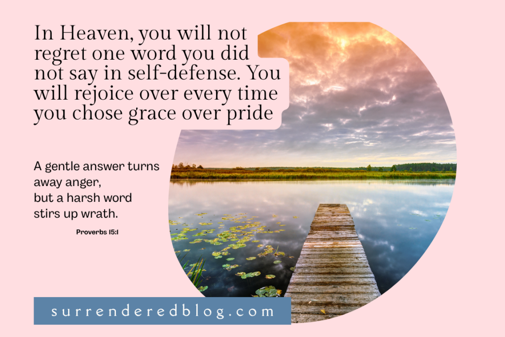 I Will Not Regret One Word I Didn’t Say in&nbsp;Self-Defense